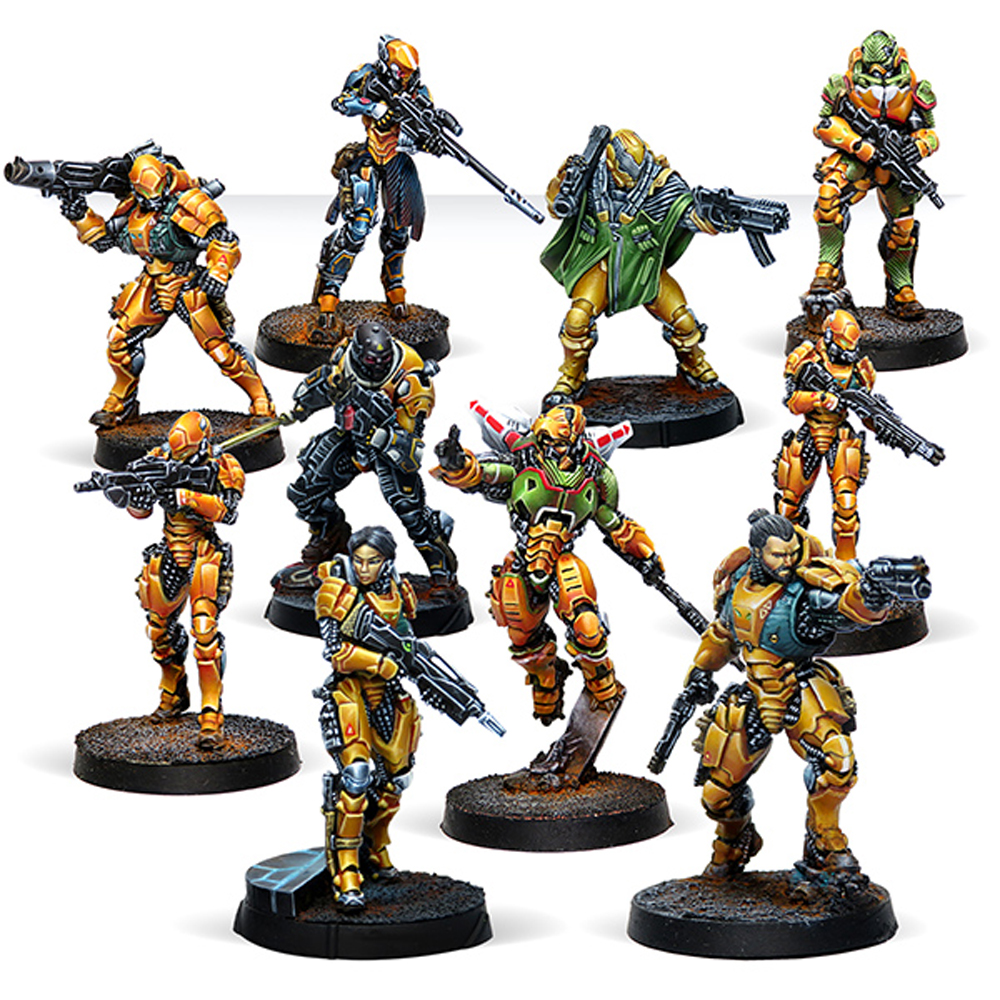 Infinity: Yu Jing - Набор для игры в Непобедимую армию