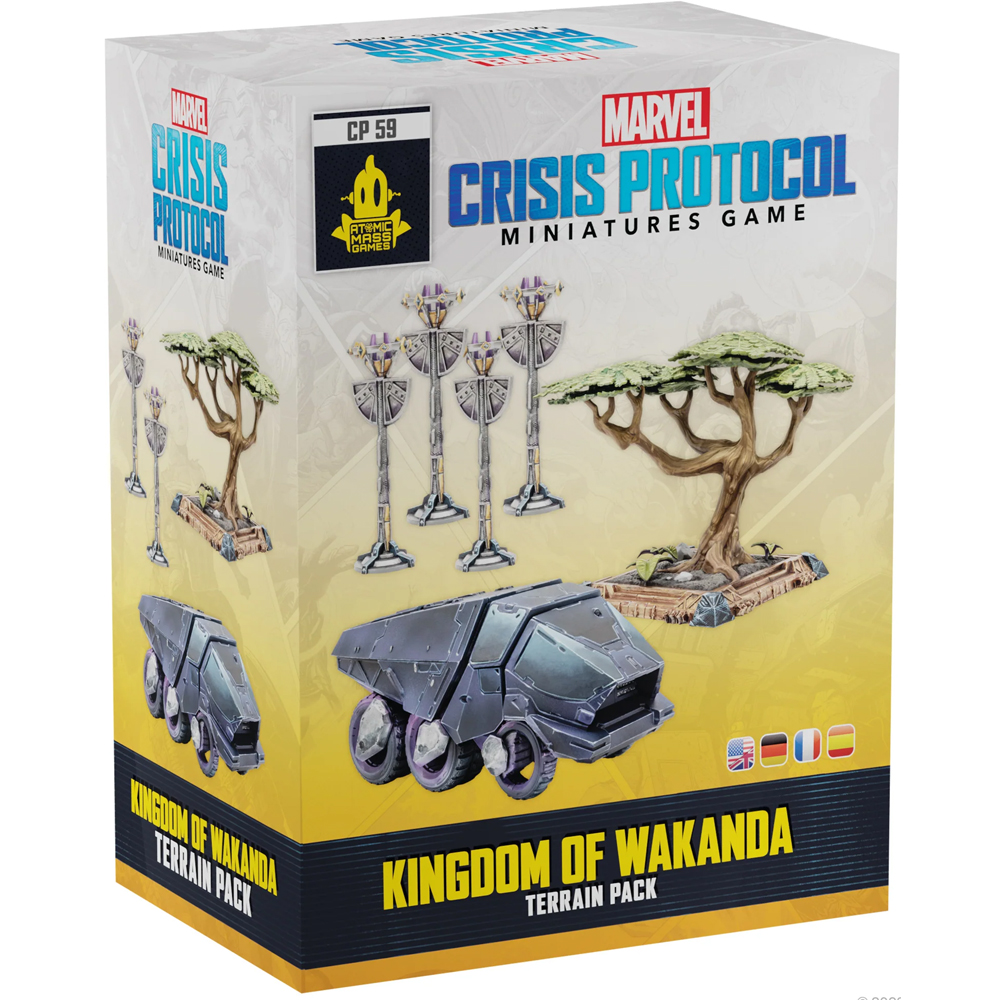 Marvel Crisis Protocol: Набор ландшафтов Королевства Ваканда