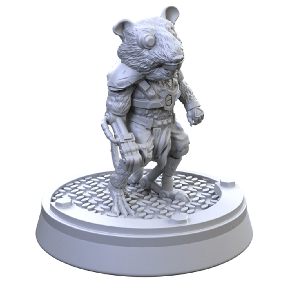 Миниатюры для мастер-класса Starfinder: Кибернетический зомби