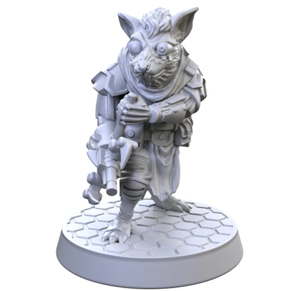 Миниатюры для мастер-класса Starfinder: Дополненный активист