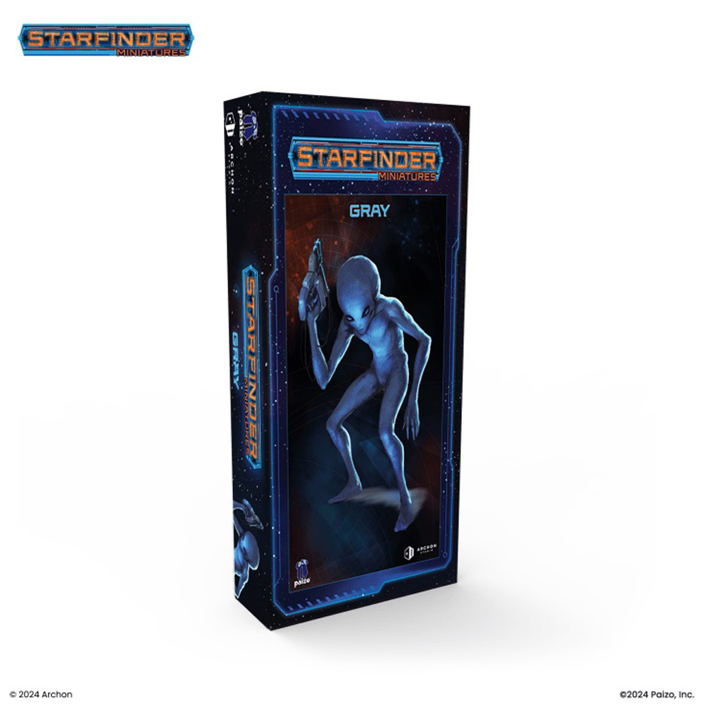 Миниатюры для мастер-класса Starfinder: Серый