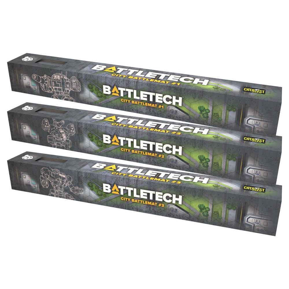 Набор боевых роботов BattleTech: City (предварительный заказ)