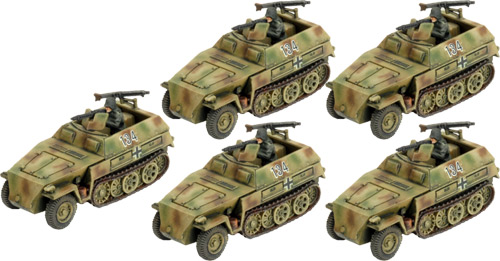 Пламя войны: транспорты WW2 - Sd Kfz 250