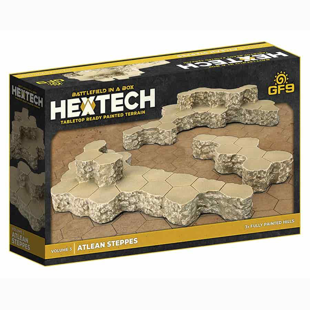 Поле битвы в коробке: HexTech - Атлинские степи, том 3 (3)