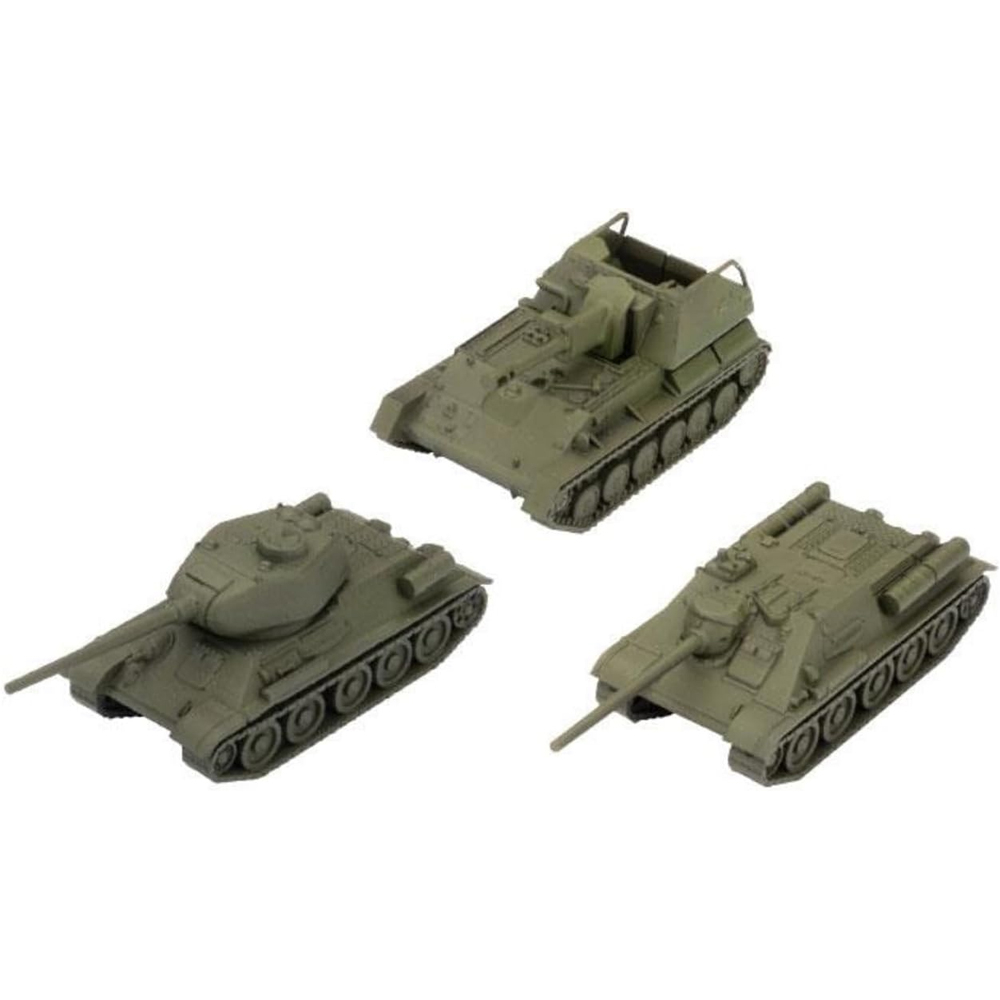World of Tanks: Взвод советских танков (Т-34-85, СУ-76М, СУ-85)