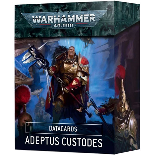 Warhammer 40K: Карты данных - Адептус Кастодес (9-е издание) (Последний шанс)