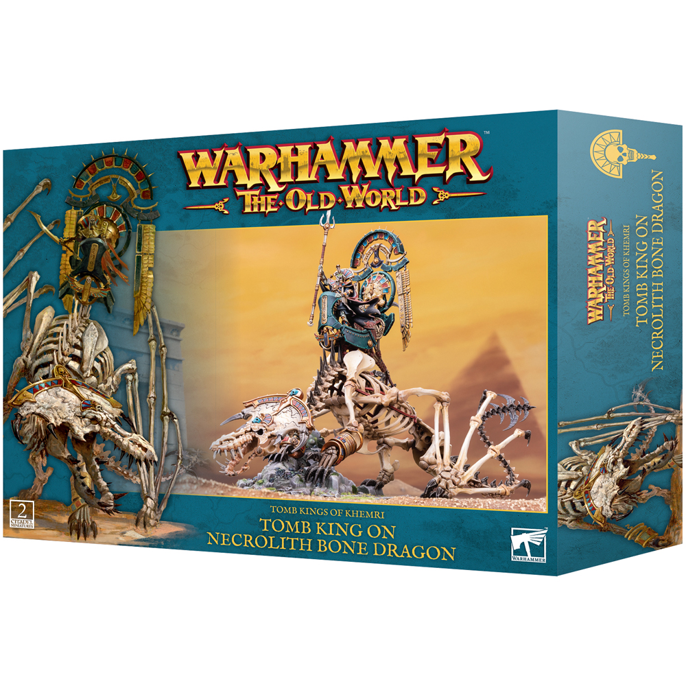 Warhammer The Old World: Гробница королей Кхемри - Гробница короля на костяном драконе из Некролита