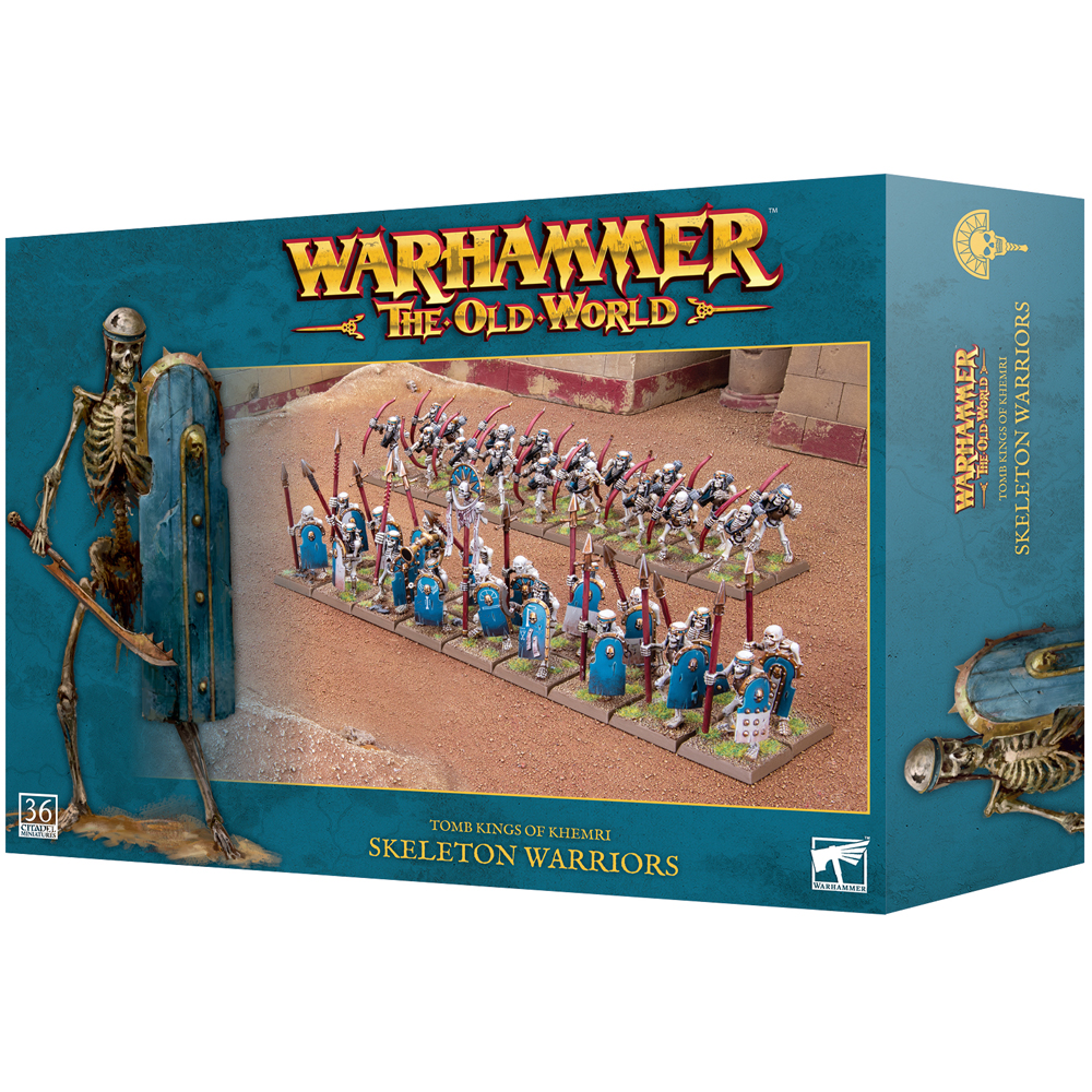 Warhammer The Old World: Гробницы королей Кхемри - Воины-скелеты
