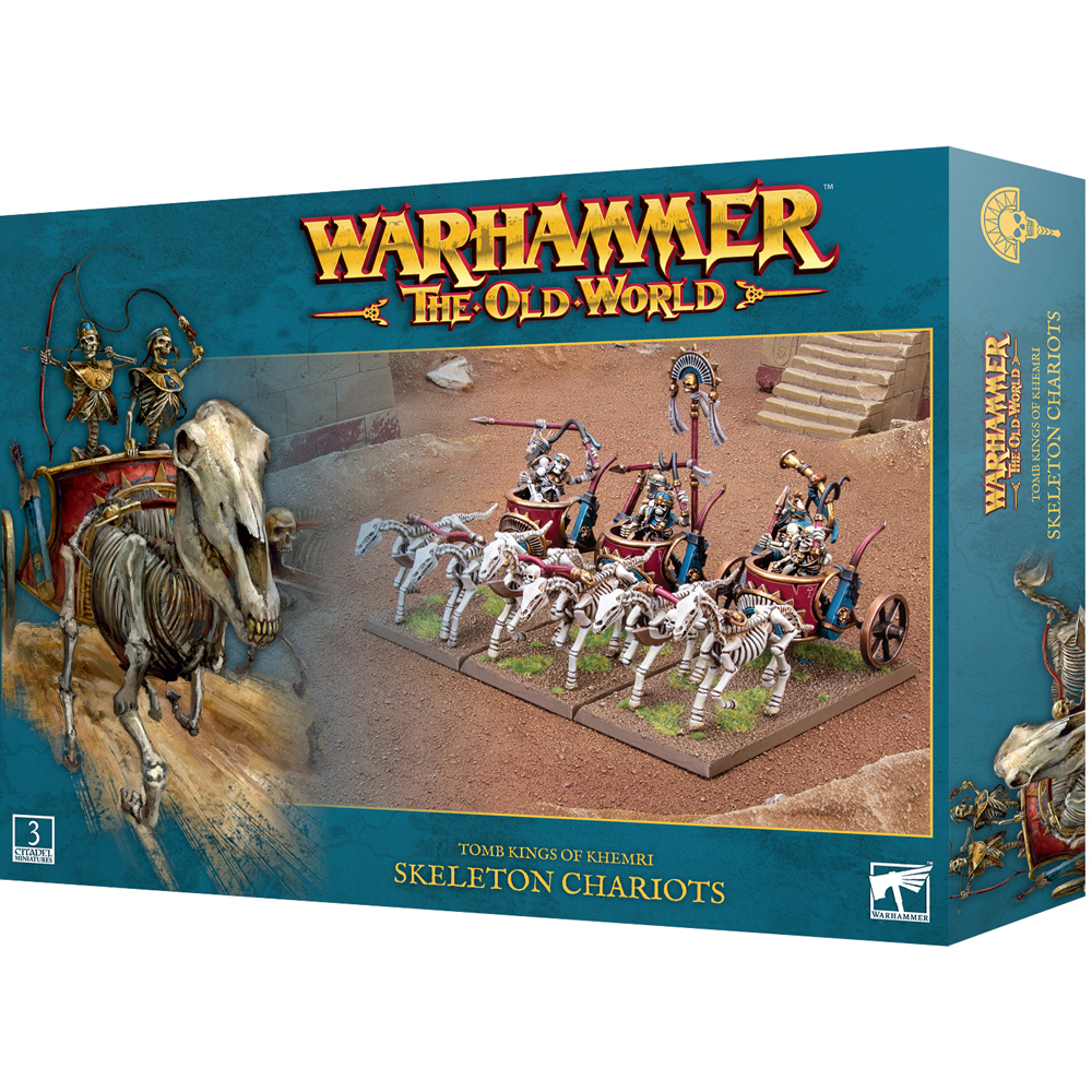 Warhammer The Old World: Гробницы королей Кхемри - Колесницы-скелеты