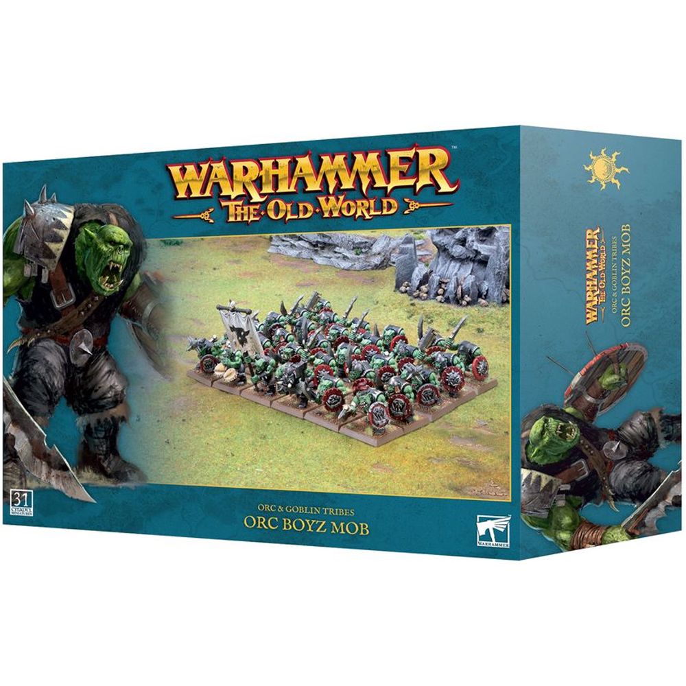 Warhammer The Old World: Племена орков и гоблинов - Orc Boyz Mob