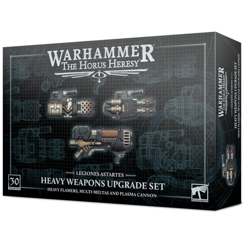 Warhammer Horus Heresy: Легионес Астартес - Набор для улучшения тяжелого вооружения - Тяжелые огнеметы, мульти-Мелты и плазменные пушки