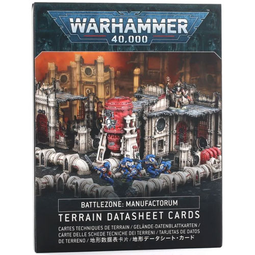 Warhammer 40K: Battlezone Manufactorum - Карты с описанием местности (Последний шанс)