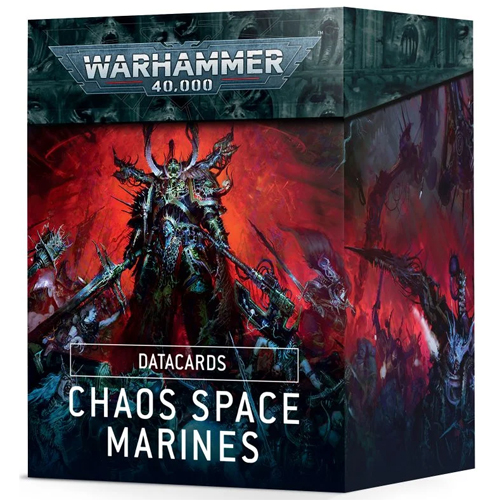 Warhammer 40K: Карты данных - Космические десантники Хаоса (9-е издание)