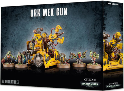Warhammer 40K: Орочья Мек-пушка (Бабблчукка/Сокрушительная пушка/Трактор Каннон/ Обычная Мега-Каннон)