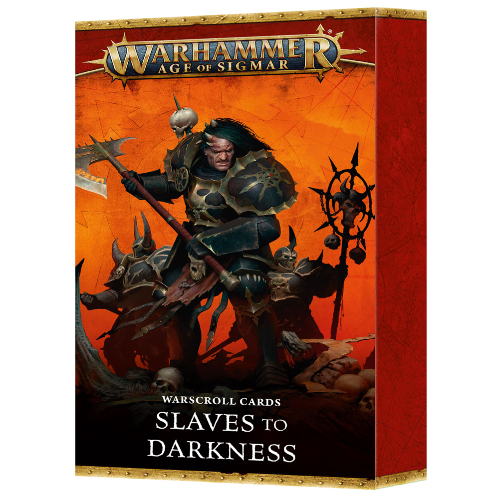 Warhammer Age of Sigmar: Карты боевого скролла - Рабы Тьмы