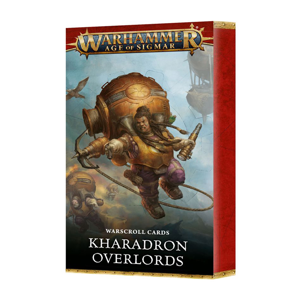 Карты Warhammer Age of Sigmar: Warscroll - Повелители Харадрона (Новое поступление)