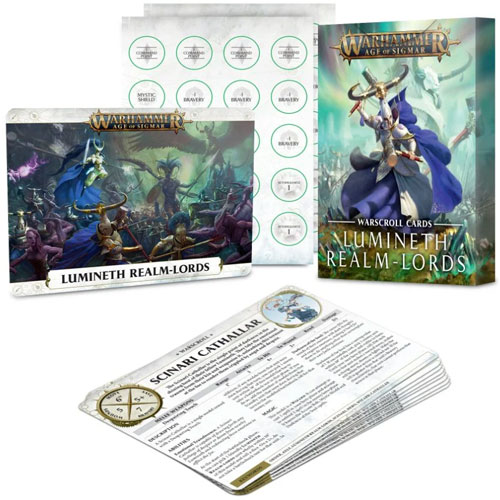 Warhammer Age of Sigmar: Карты боевого скролла - Царство Люминета-Повелители (Последний шанс)
