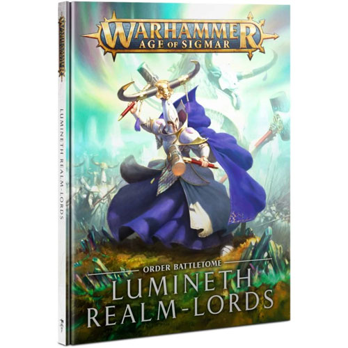 Warhammer Age of Sigmar: Боевой том Ордена - Царство Люминетов-Повелители (Твердый переплет) (Оформление)