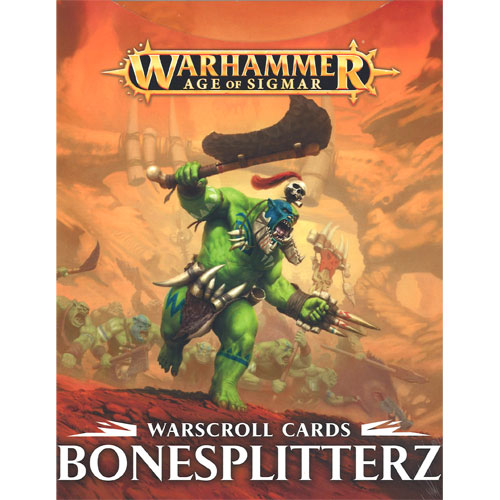 Warhammer Age of Sigmar: Боевые карты - Bonesplitterz
