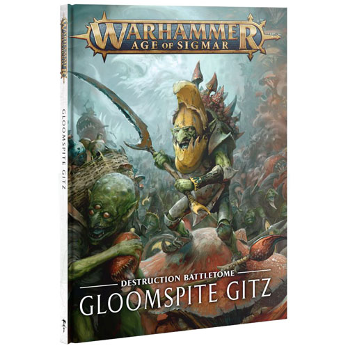 Боевая книга Warhammer Age of Sigmar: Destruction - Мрачный призрак Гитца (Игра в продаже! Распродажа)