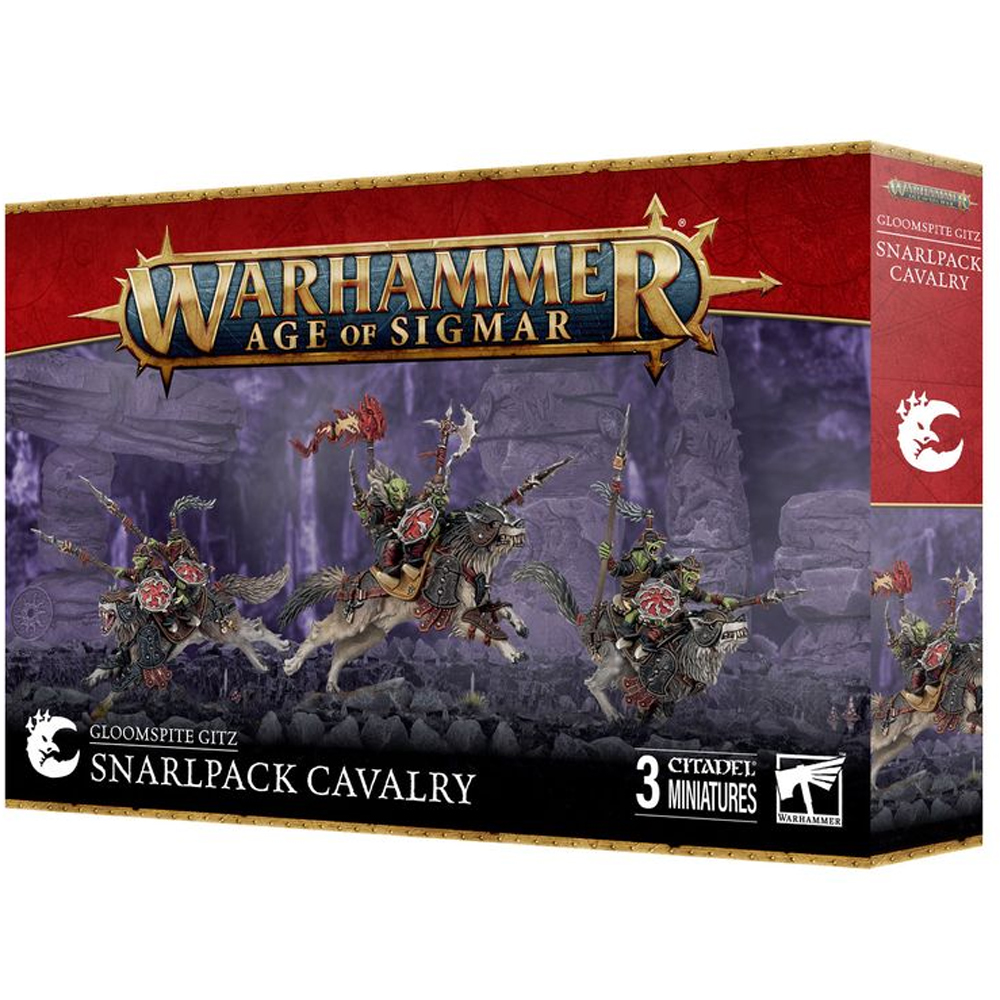 Warhammer Age of Sigmar: Мрачный Спайт Гитц - Конница в Снарлпаке