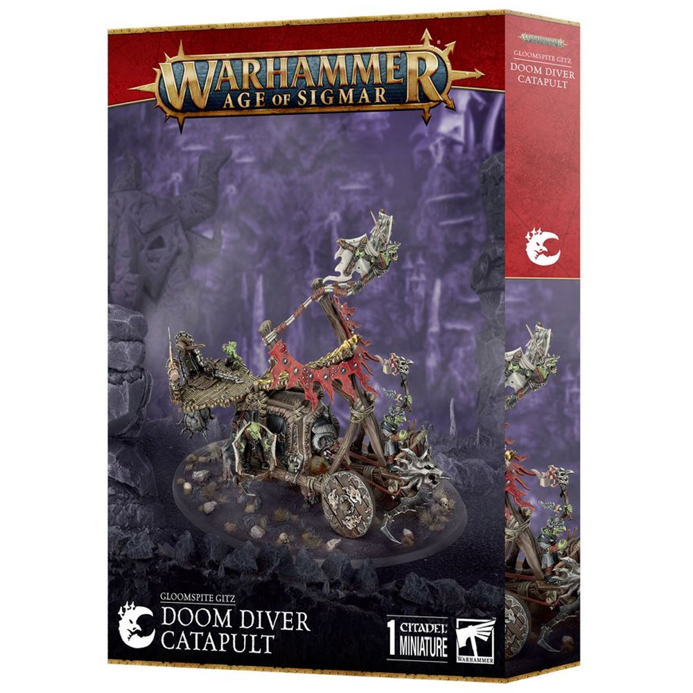 Warhammer Age of Sigmar: Gloomspite Gitz - Катапульта для погружения в Рок