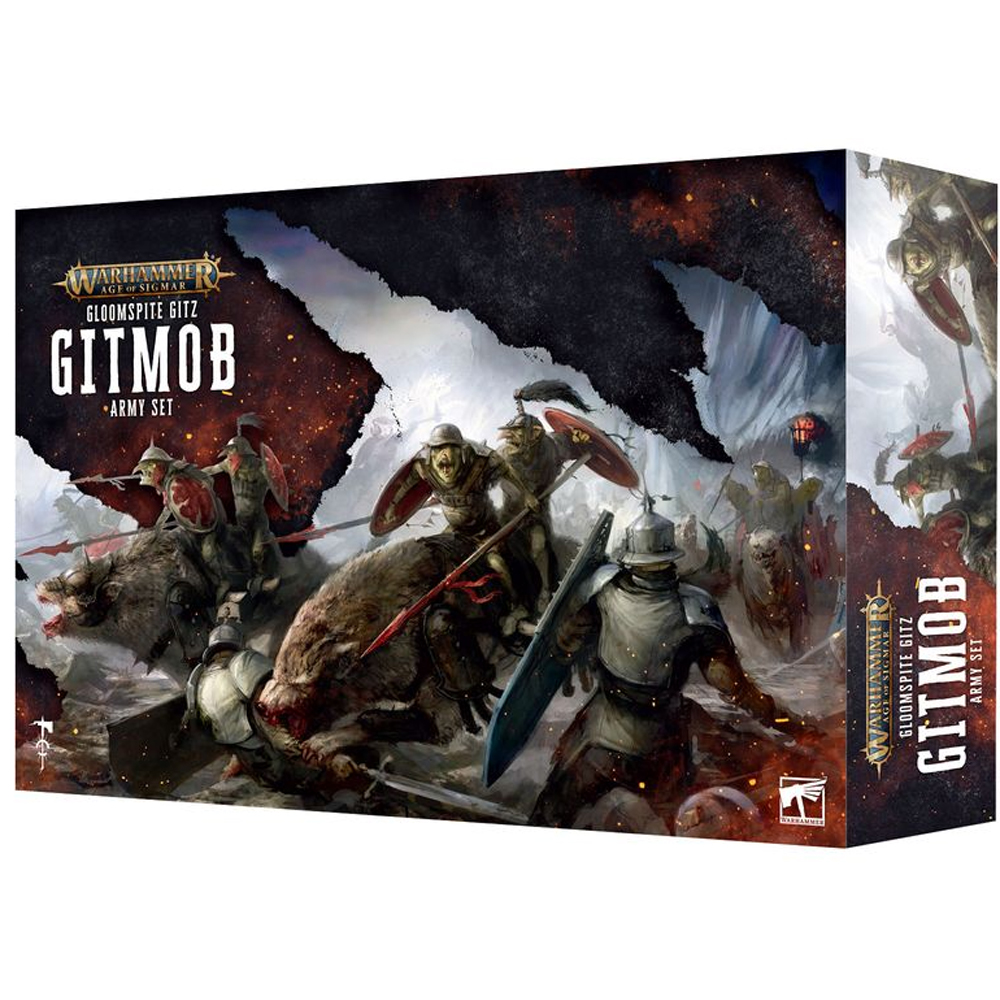 Warhammer Age of Sigmar: Gloomspite Gitz - Армейский набор Gitmob (Последний шанс)