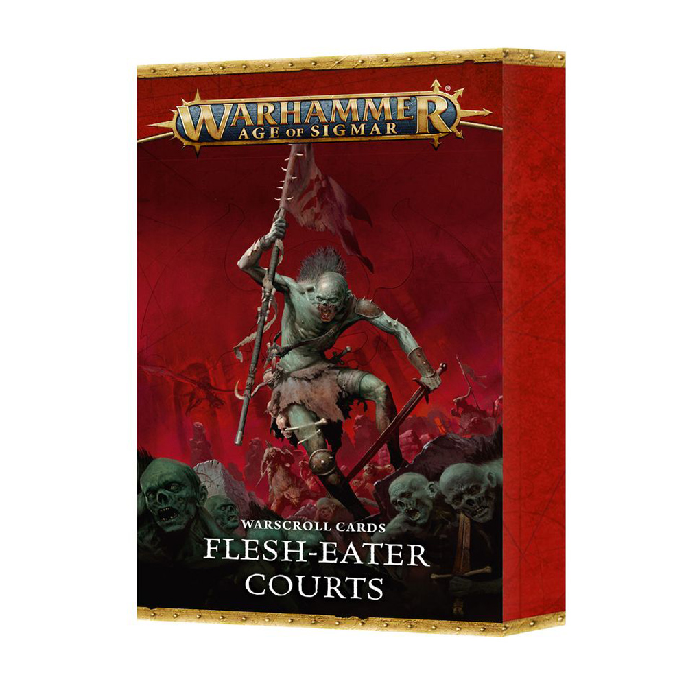Warhammer Age of Sigmar: Карты для прокрутки боевых действий - Дворы пожирателей плоти (Новое поступление)
