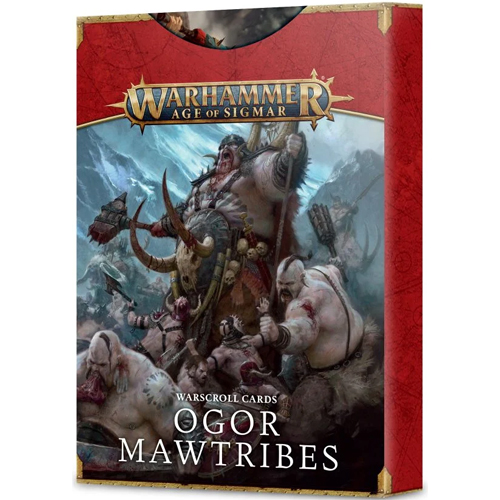 Карты Warhammer Age of Sigmar: Warscroll - Племена Огора (Распродажа)