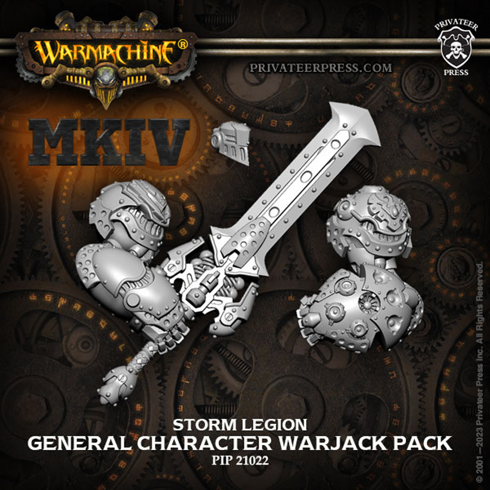 Warmachine MKIV: Cygnar - Генерал, персонаж Warjack Pack
