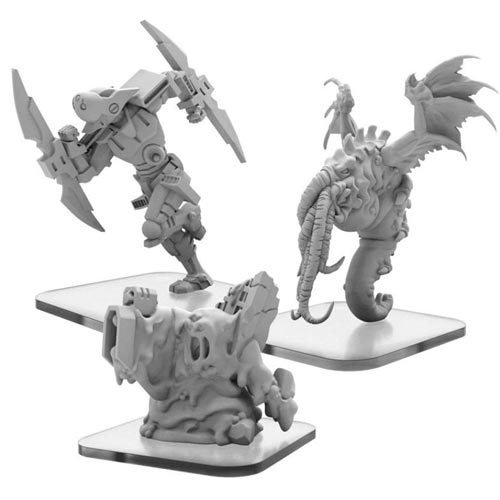 Monsterpocalypse: Разрушители - Альтернативные элитные подразделения - Сквикс, Шинобот, Токсхо (Последний шанс)