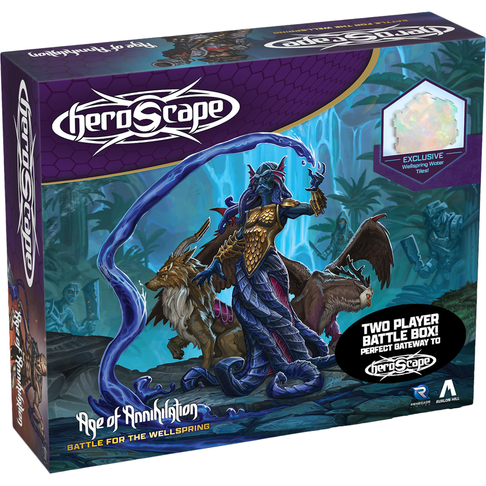 Heroscape: Age of Annihilation - Битва за расширение Wellspring (неокрашенный)