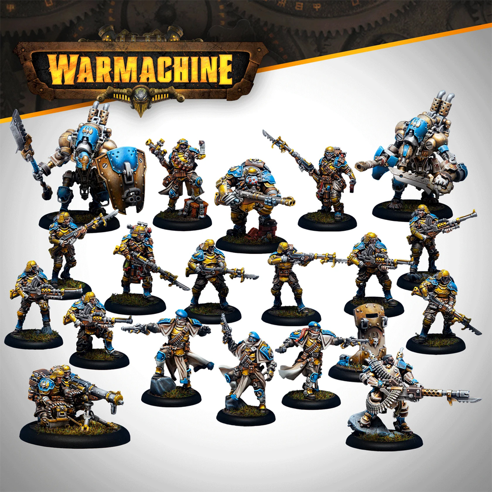 Warmachine: Расширение ядра Cygnar Gravediggers