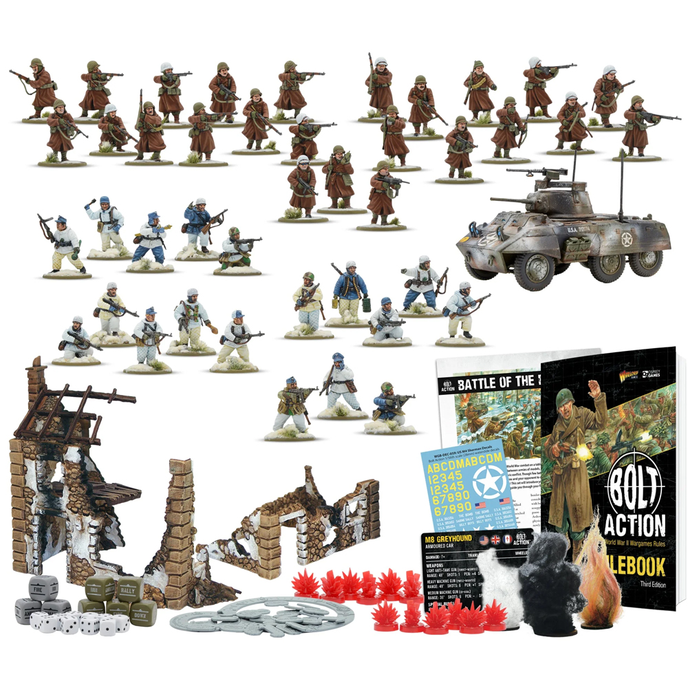 Стартовый набор Bolt Action 3E: Битва за выпуклость