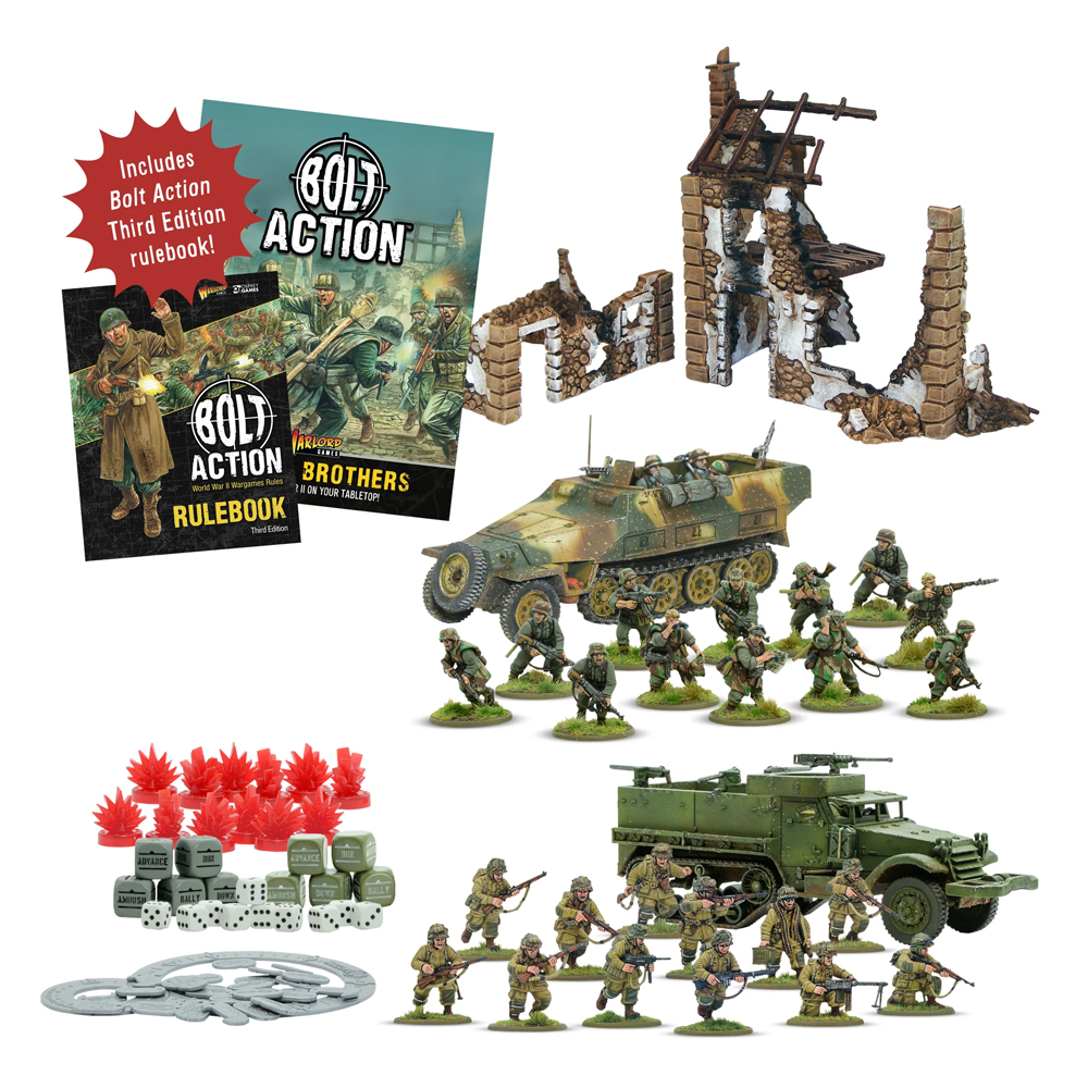 Bolt Action 3E: Стартовый набор Band of Brothers