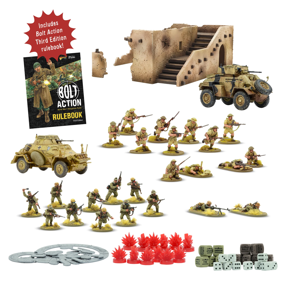 Bolt Action 3E: Стартовый набор для джентльменской войны (Новое поступление)