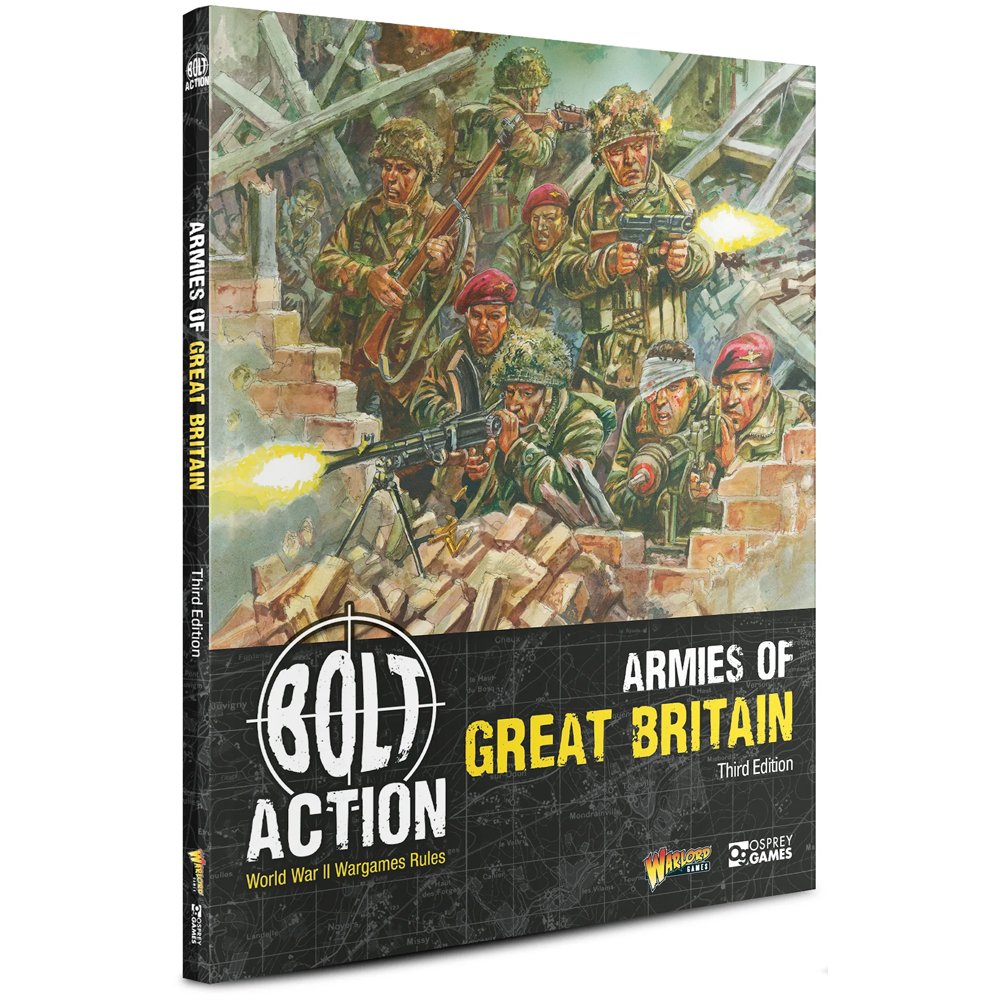 Bolt Action 3E: Армия Великобритании (новое поступление)