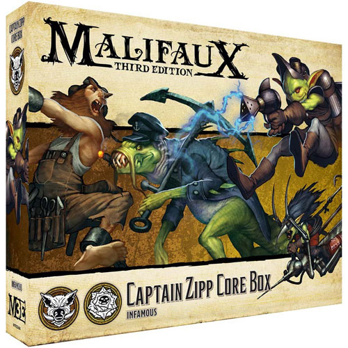 Malifaux 3E: Bayou - Основной бокс Captain Zipp