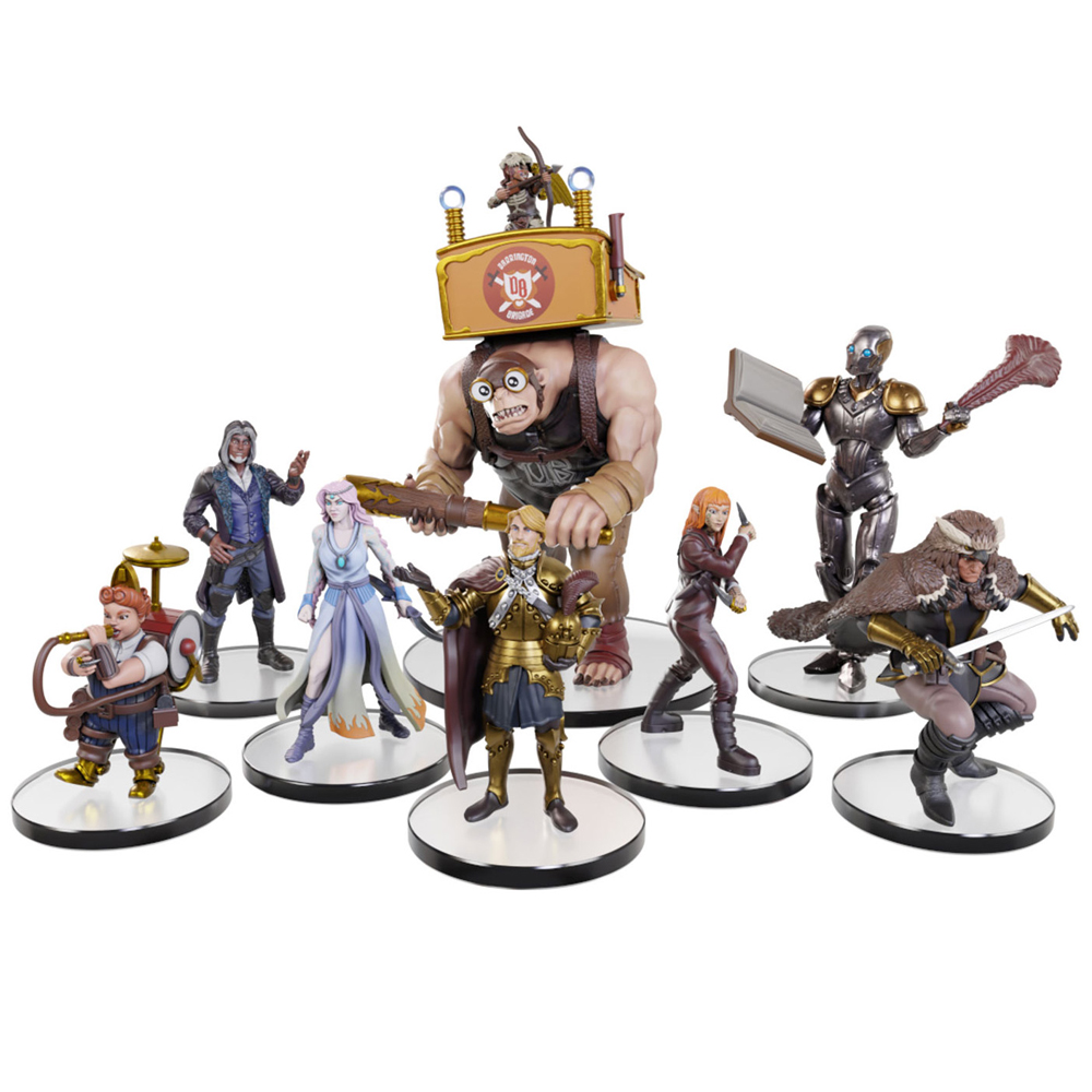 Раскрашенные фигуры, играющие важную роль: Бригада Даррингтона